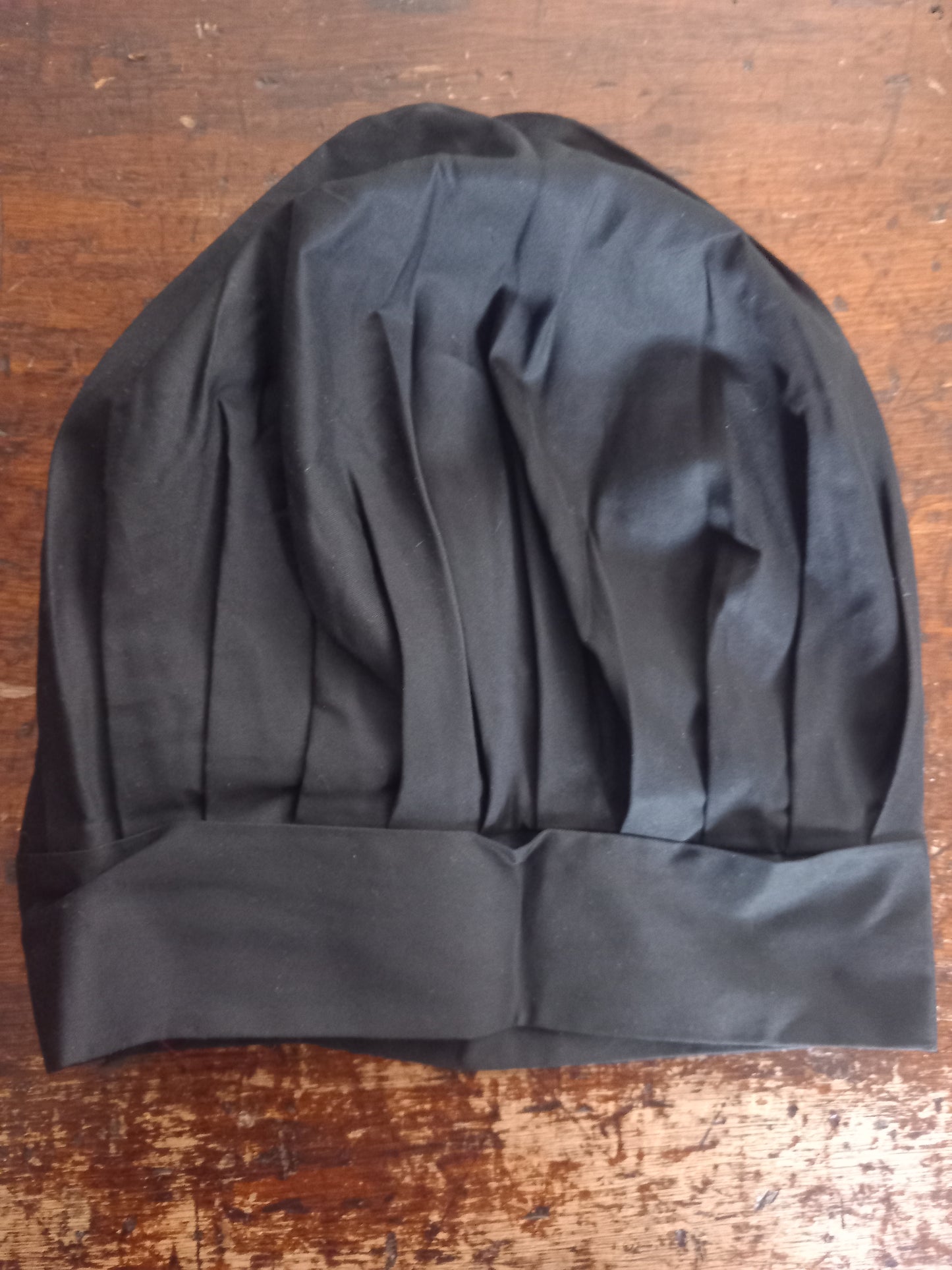 cappello cuoco black cotton