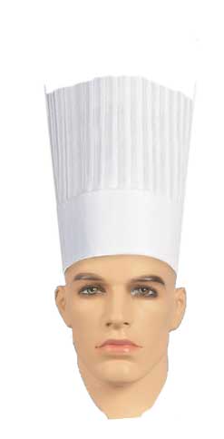 cappello cuoco TNT (tessuto non tessuto) CM 25