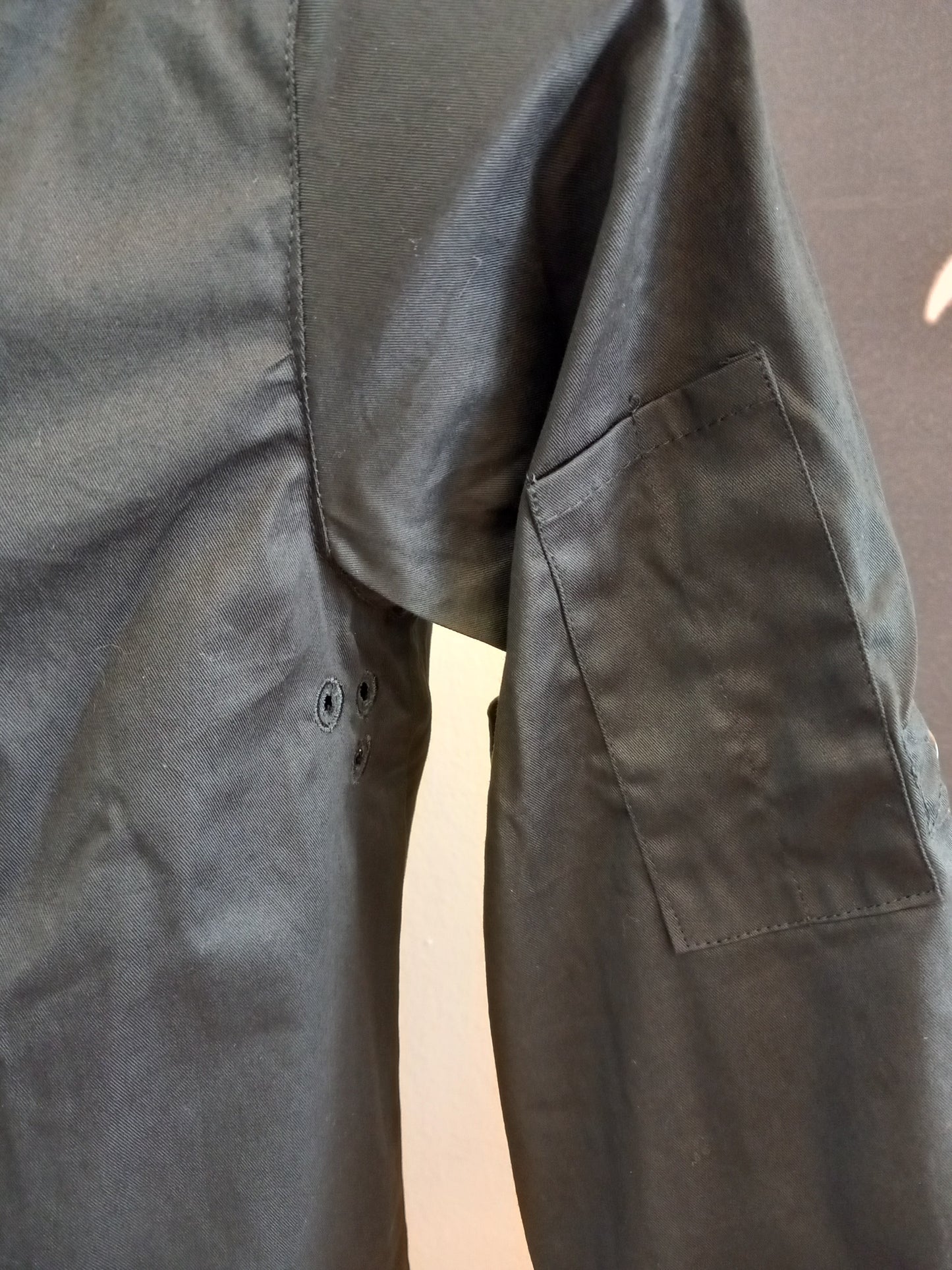 Giacca cuoco Tech black