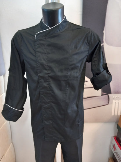 Giacca cuoco Tech black