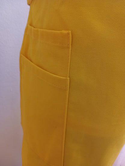 grembiule a pettorina Yellow