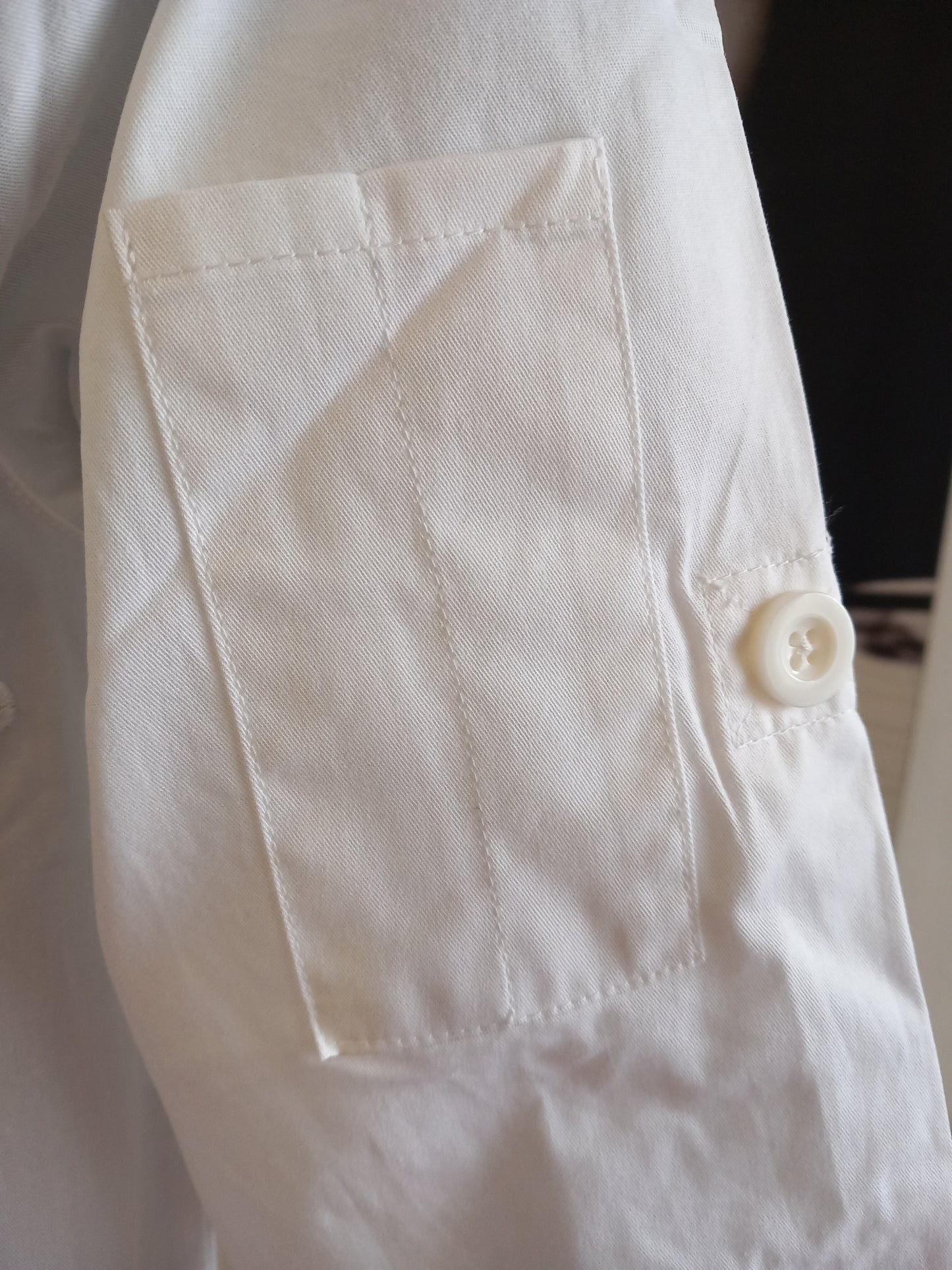 Giacca cuoco Tech white