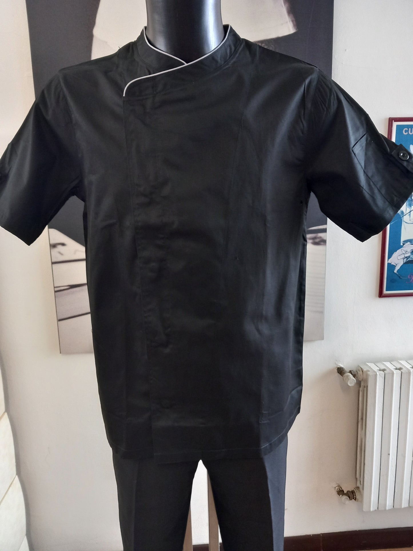 Giacca cuoco Tech Estate  black