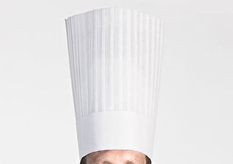 cappello cuoco TNT   (tessuto non tessuto) CM 30