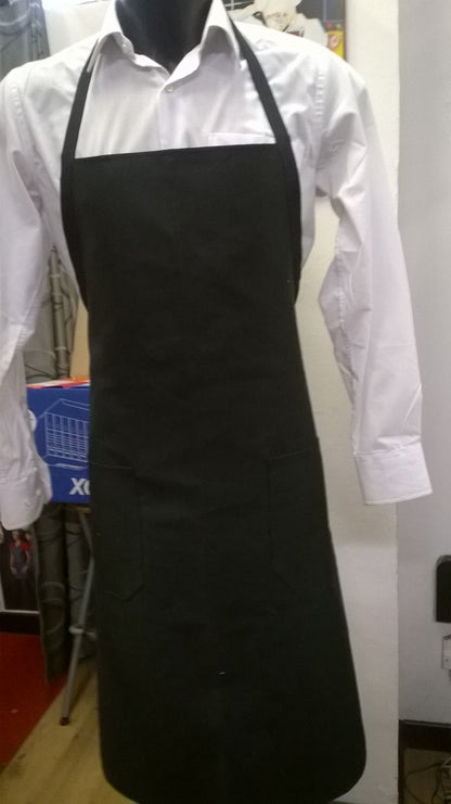 grembiule a pettorina Black