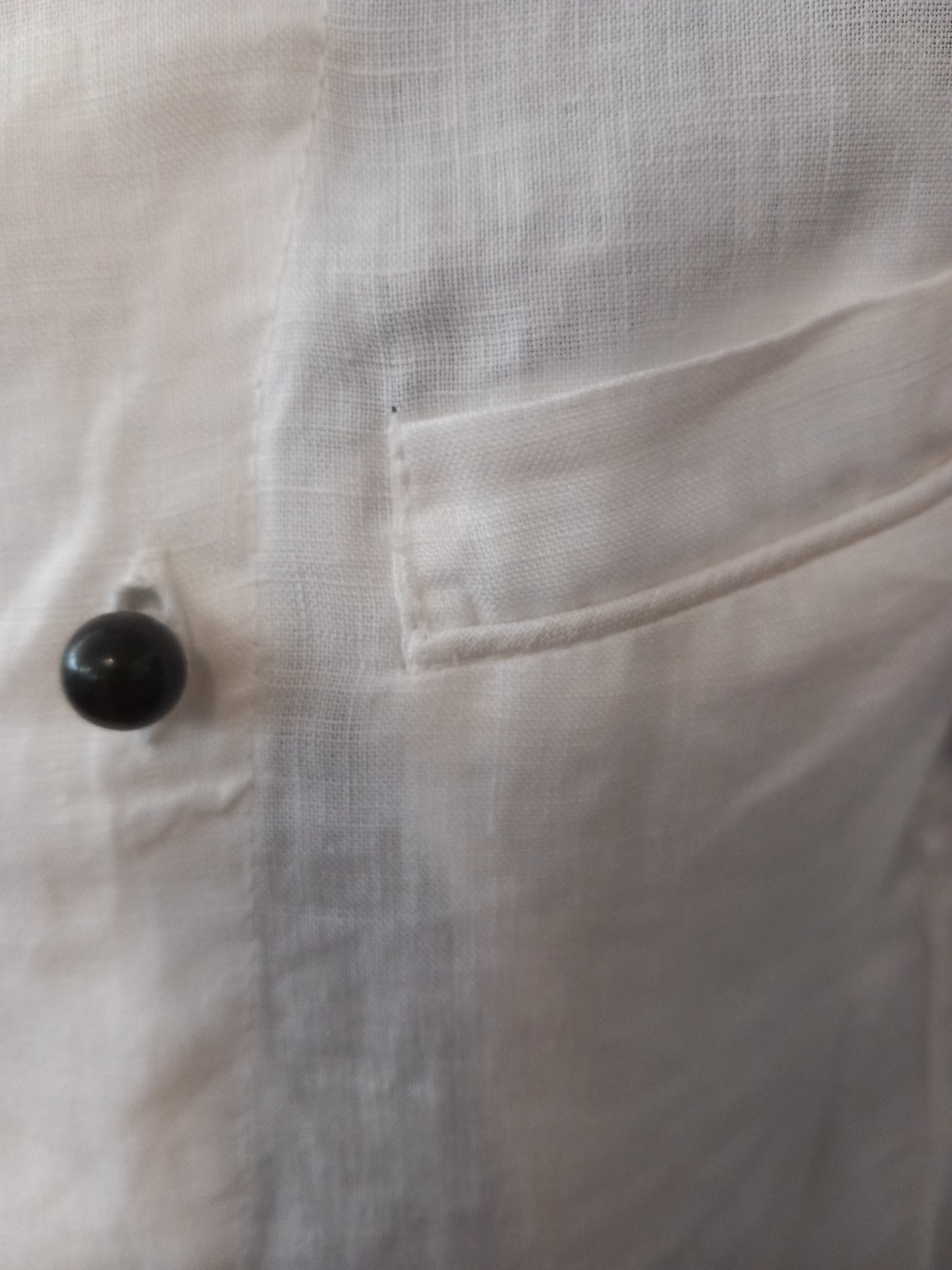 Giacca cuoco Linosa white