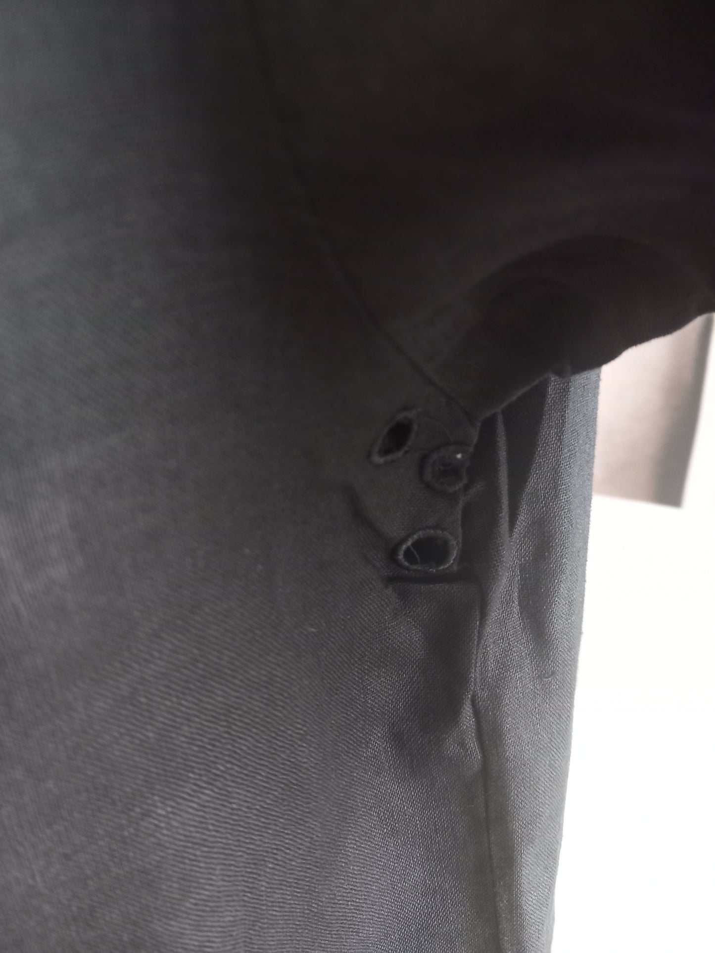 Giacca cuoco Linosa black