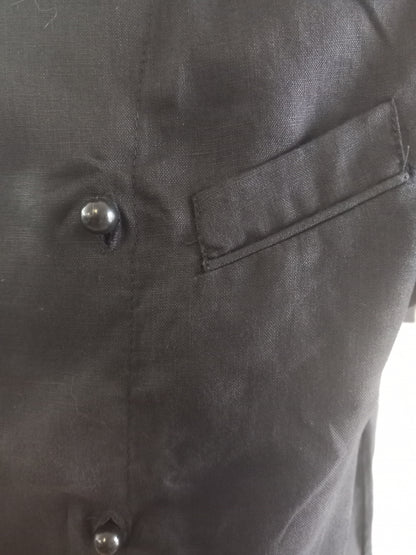 Giacca cuoco Linosa black